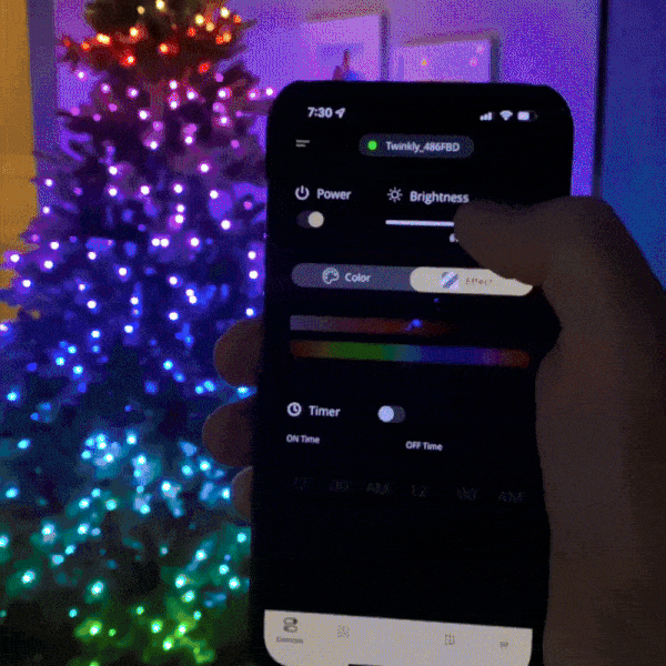 Lumină Magică de Crăciun